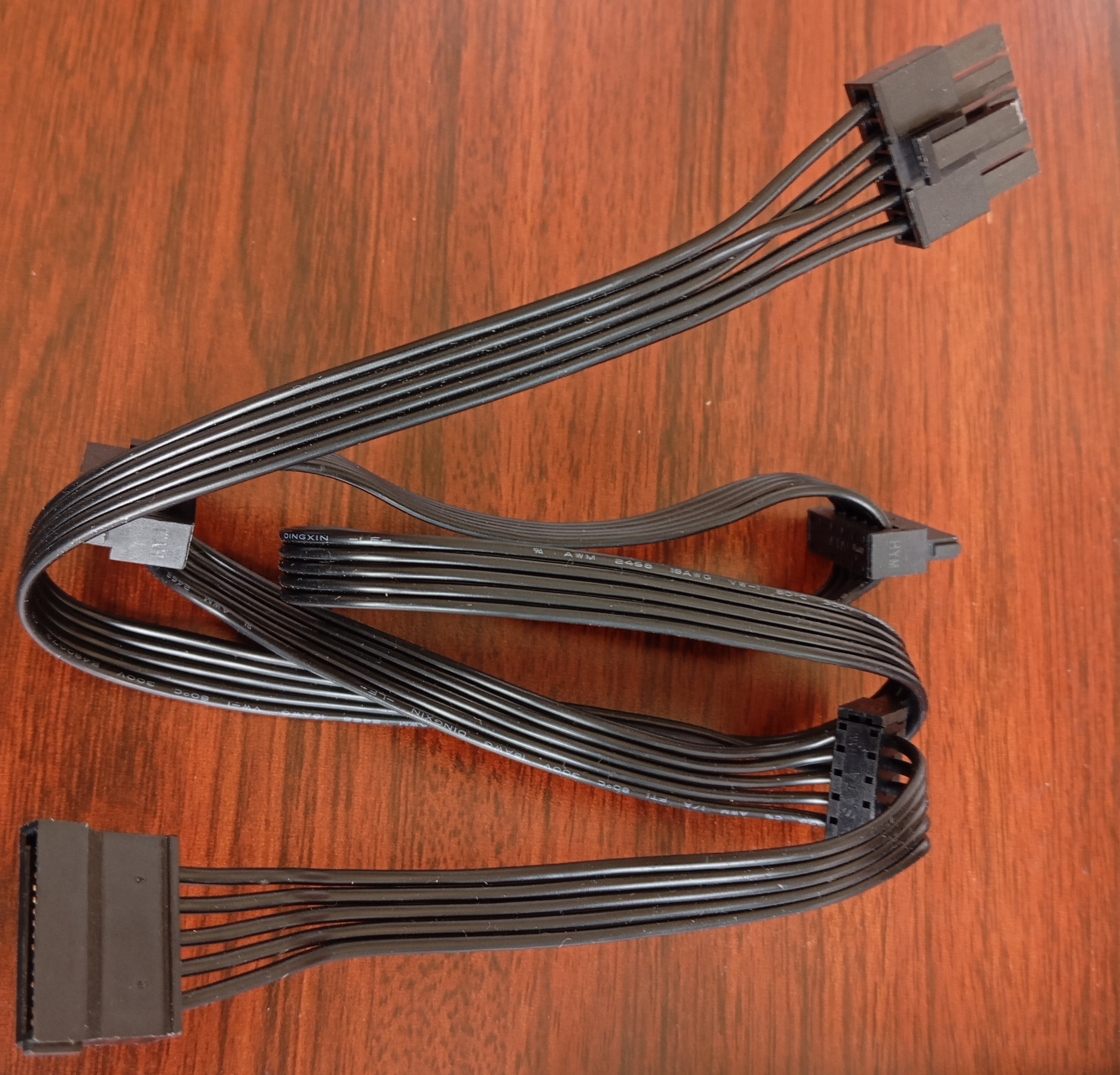 Sata kabel Cooler Master PSU's (5-pins PSU kant) Sata kabel Cooler Master PSU's (5-pins PSU kant)
